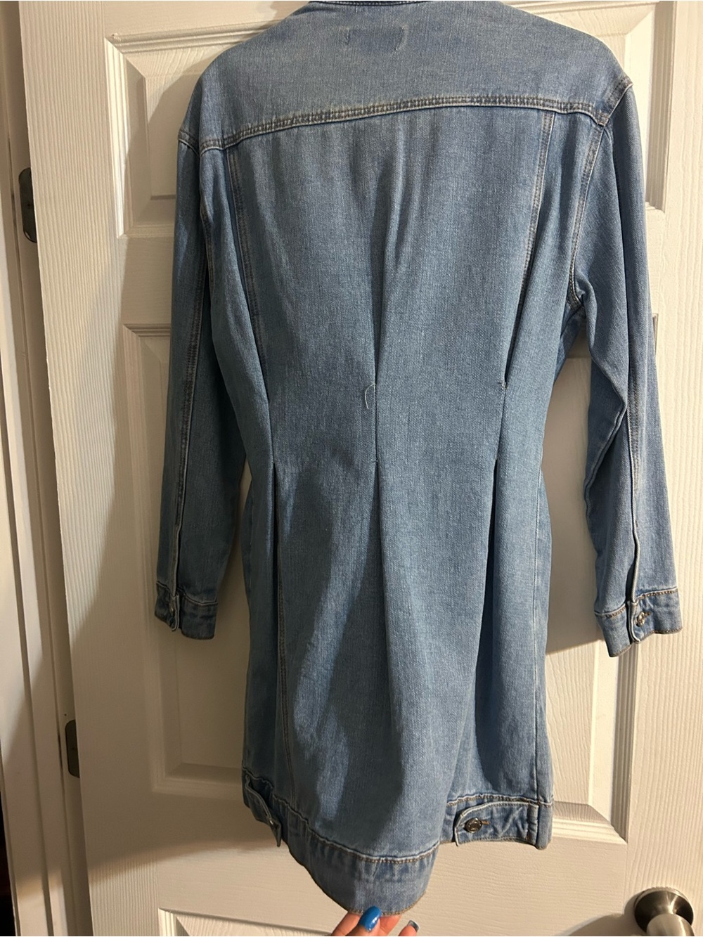 NWOT Denim Jacket Dress - Picture 4 of 5